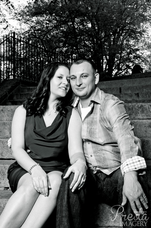 Carl Schurz Park New York City Engagement Session Nick & Nicole