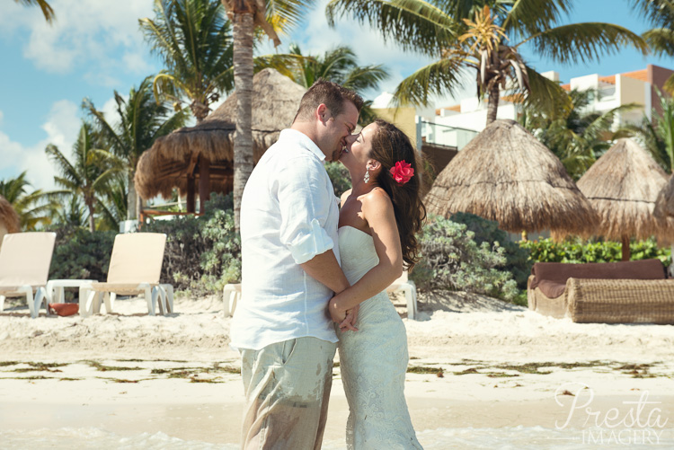 Presta Imagery Excellence Playa Mujeres Mexico Destination Trash the Dress Photographer