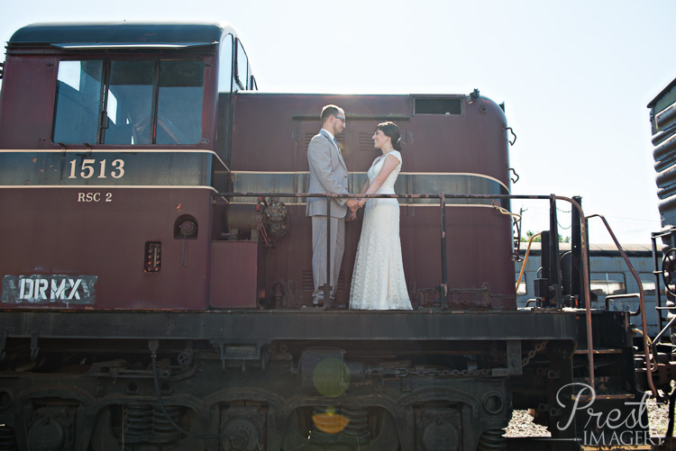 Presta Imagery Danbury Railway Museum Wedding Photographer