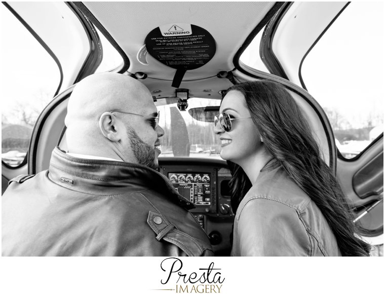 Presta Imagery Danbury Airport Engagement Photographer